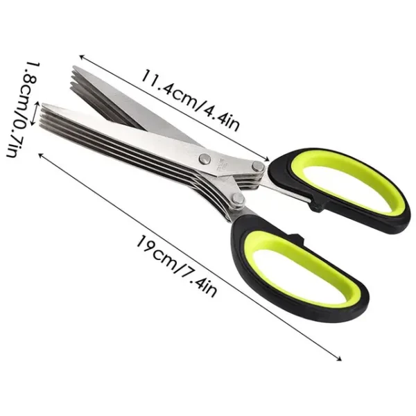 Multi-Layer Stainless Steel Scissors