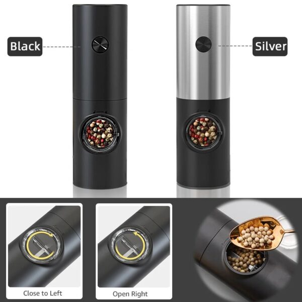 Electric Salt and Pepper Grinder prod img