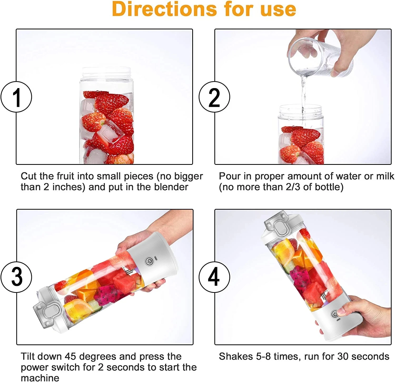 Portable Blender - New Convenient Smoothie Maker
