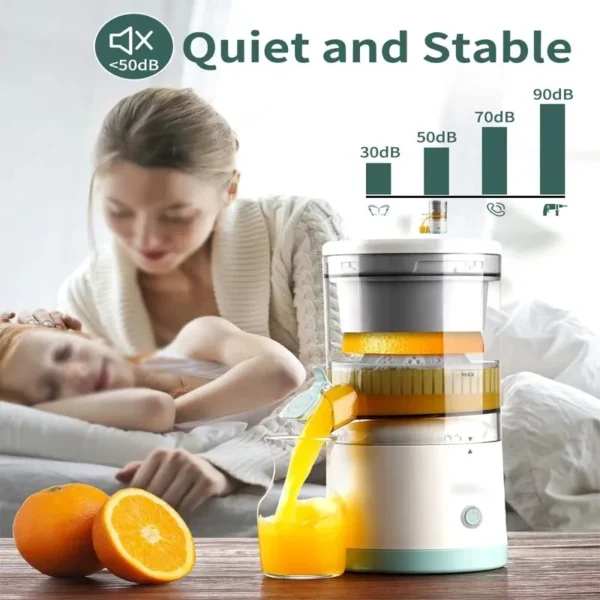 Portable Electric Juicer Effortless Juice Maker