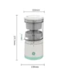 Portable Electric Juicer Effortless Juice Maker