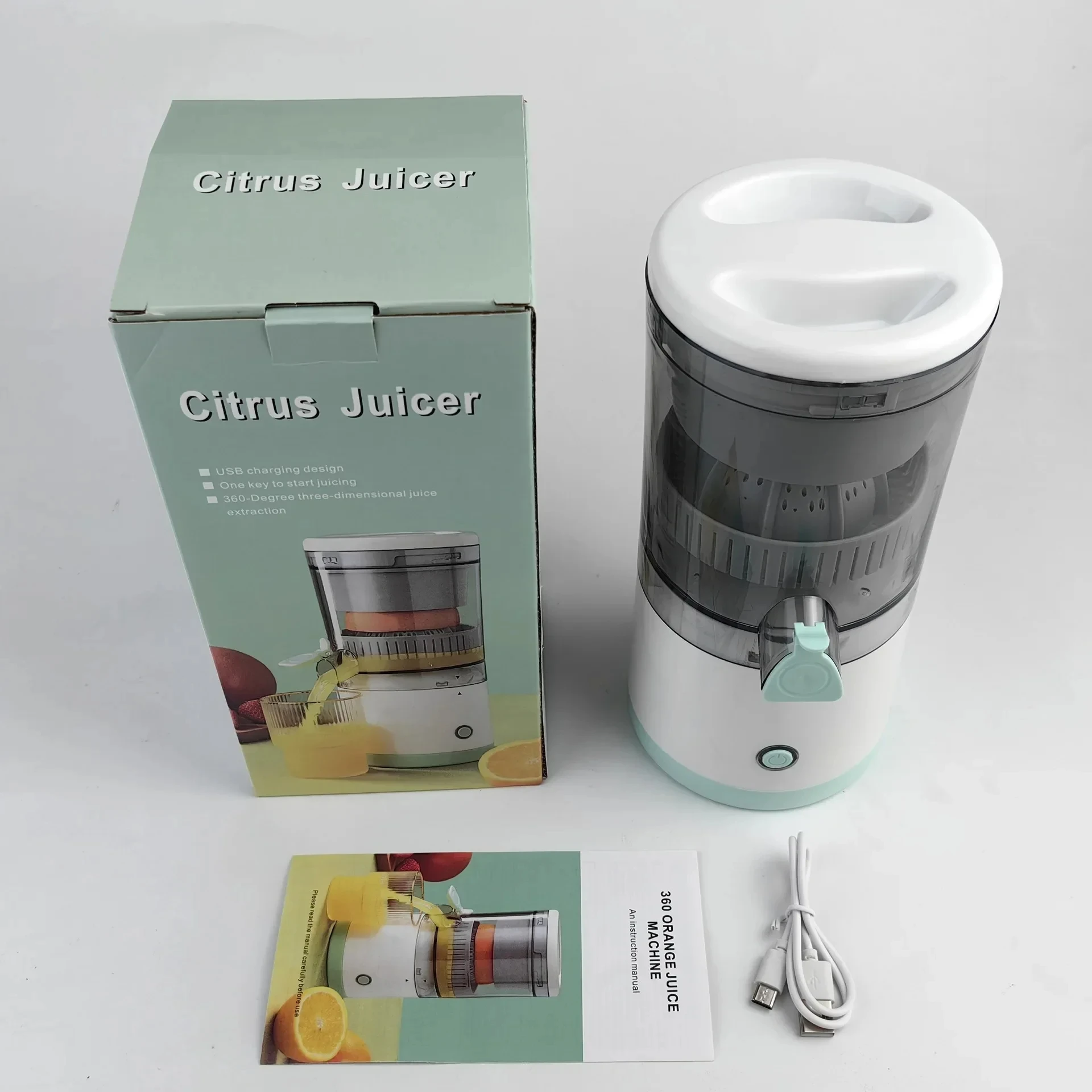 Portable Electric Juicer Effortless Juice Maker