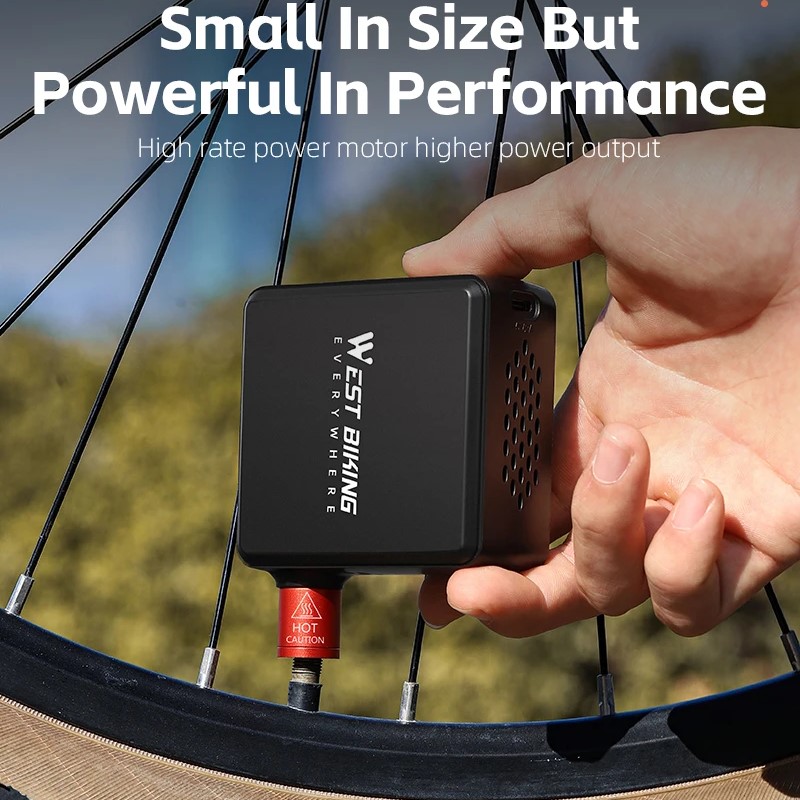 Electric Mini Bicycle Pump - Multipurpose Portable Pump