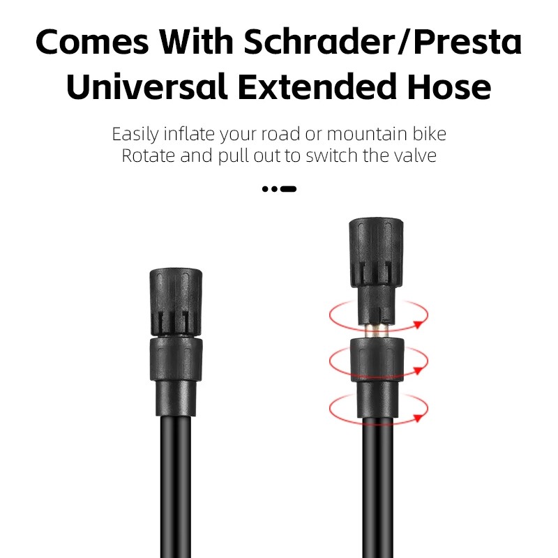 Electric Mini Bicycle Pump - Multipurpose Portable Pump