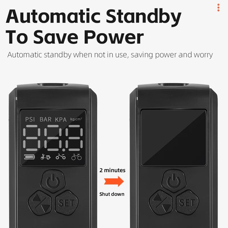 Electric Mini Bicycle Pump - Multipurpose Portable Pump