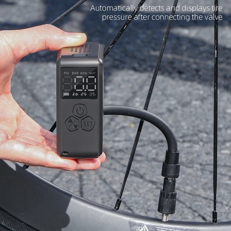 Electric Mini Bicycle Pump - Multipurpose Portable Pump