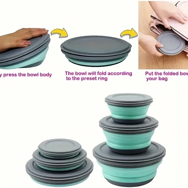 Portable Folding Bowl