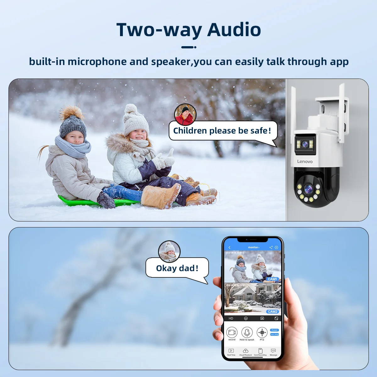 Lenovo Surveillance Dual Camera