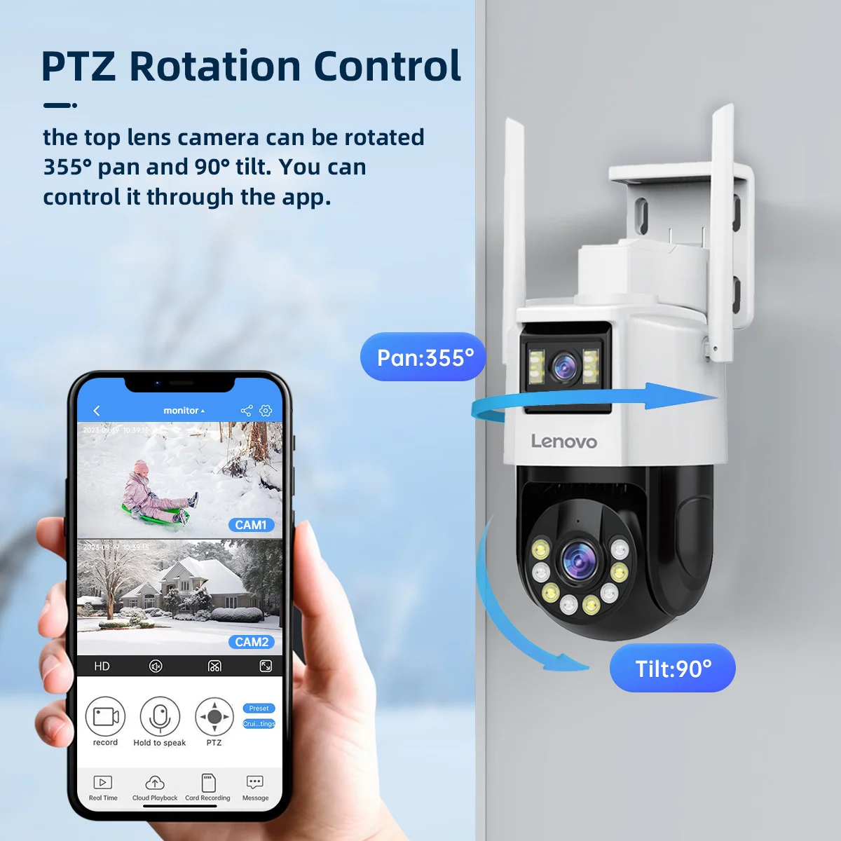 Lenovo Surveillance Dual Camera
