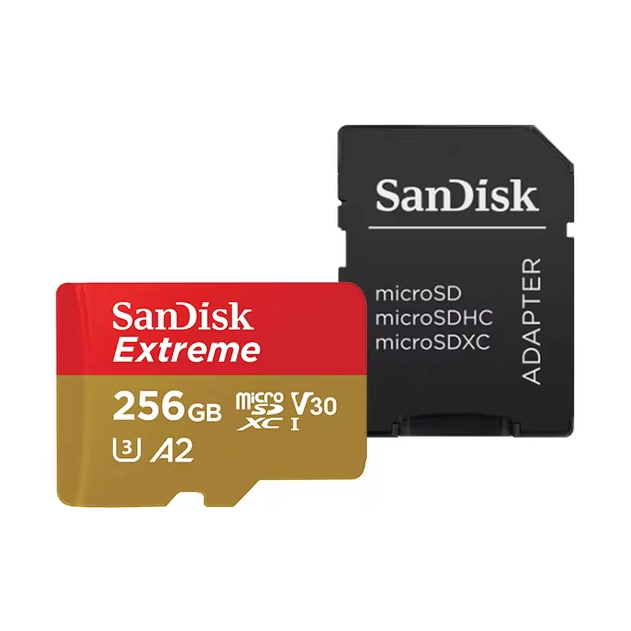 Sandisk Extreme MicroSD Card 256GB