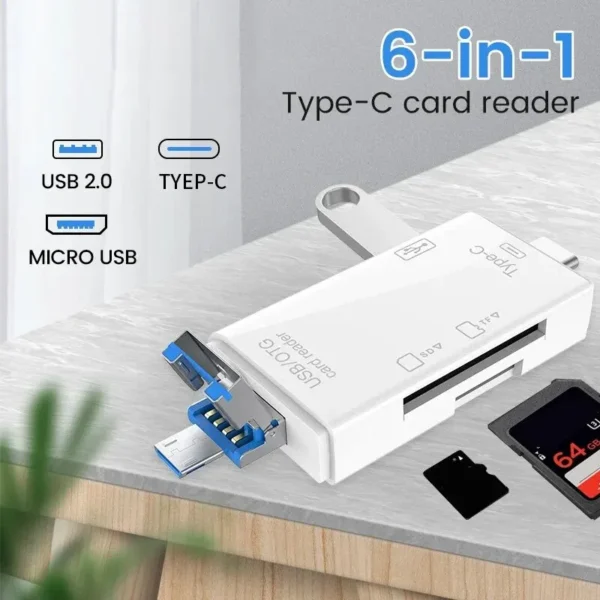 Multi-Functional Memory Card Reader
