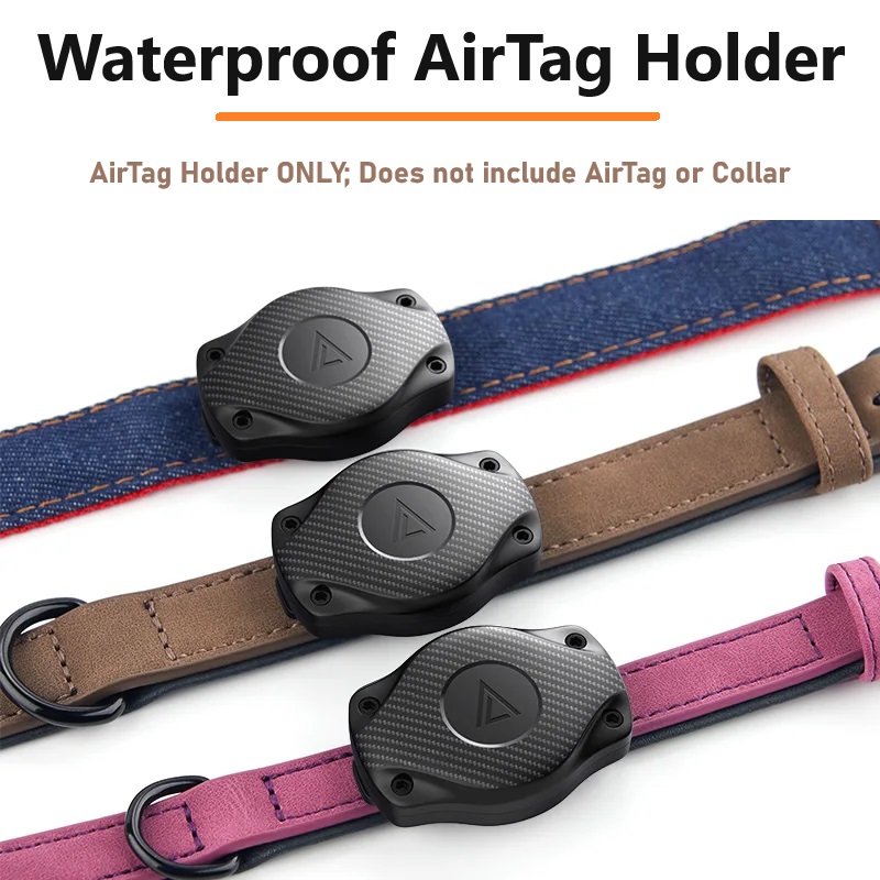 Waterproof AirTag Collar Holder Case prod image