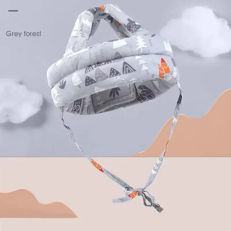 Baby Safety Helmet grey